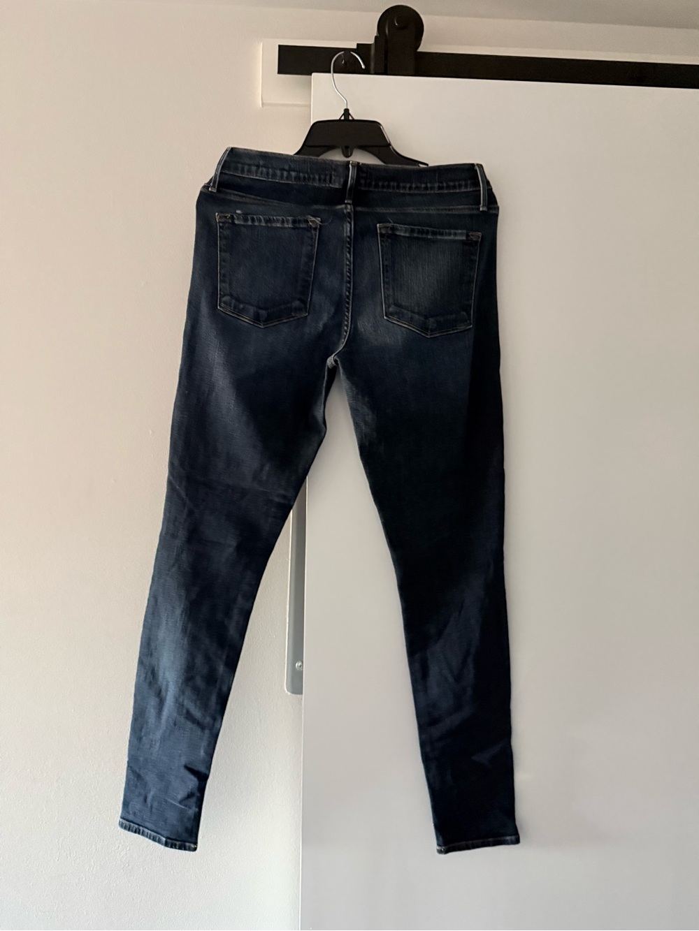 Frame Denim Dark Blue Skinny Jeans